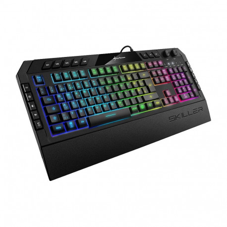 "Sharkoon Gaming Tastatur Skiller SGK5 schwarz DE"