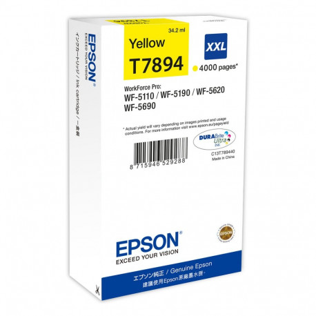 "Epson Tinte T7894 yellow XXL T7894"