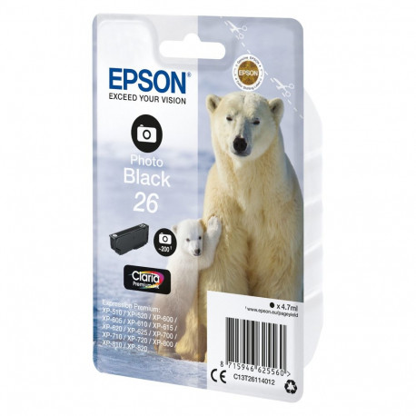 "Epson C13T26114012 photo black"