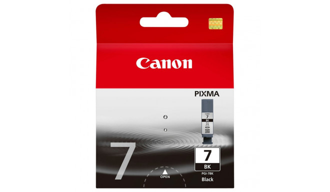 Canon PGI-7BK must tint