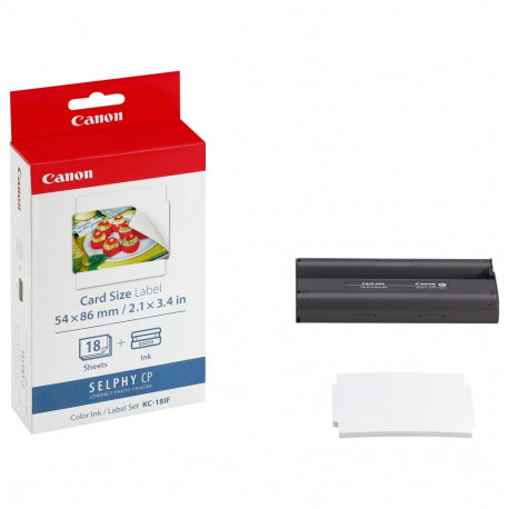 "Canon KC-18IF INK AND PAPER SET"
