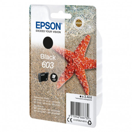 Epson 603 C13T03U14020 must tint kuni 150 lehekülge