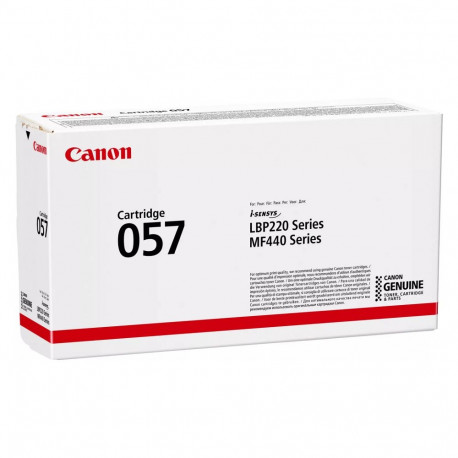 Canon toner 057 3100pgs, black