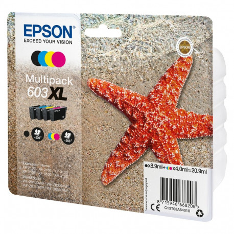 Epson neljavärviline tindi multipakk 603XL C13T03A640