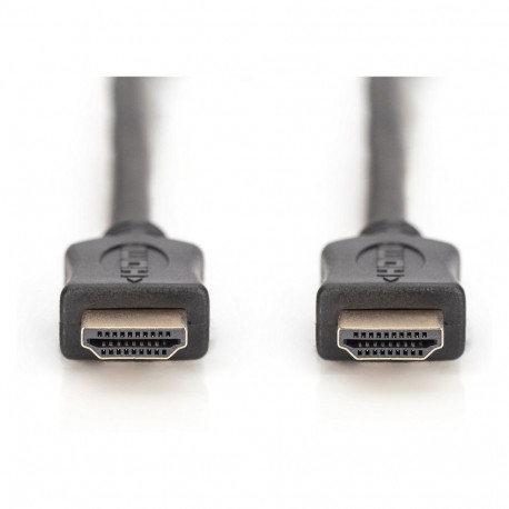 DIGITUS HDMI ühenduskaabel Ethernetiga, 4K 60Hz, 1m, must