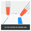 "Logitech Digital pen Crayon Orange/Silver"
