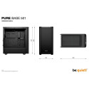 "Midi be quiet! PURE BASE 501 Black"