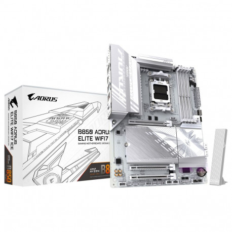 Gigabyte emaplaat AM5 B850 AORUS ELITE WF7 ICE