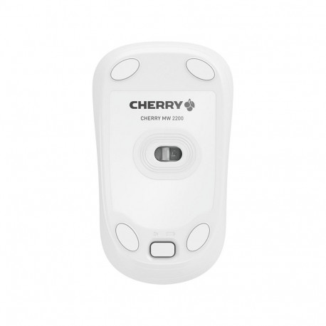 "Cherry Mouse MW 2200 Wireless white 1300 dpi. Silent. Symmetrisch"