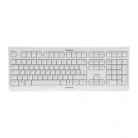 "Cherry Keyboard KW 3000 Wireless [DE] pale grey"