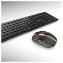 "Cherry Desktop DW 9100 Slim [CH] WL AES Black/copper BT"