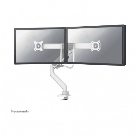 "Neomounts Full Motion Tischhalterung für zwei Flachbildschirme 17-32'' 7KG 2x 8KG White"