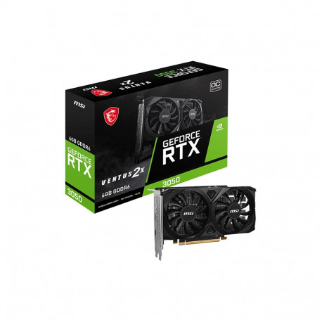 MSI graafikakaart RTX 3050 6GB VENTUS 2E E OC GDDR6