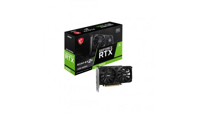 "RTX 3050 6GB MSI VENTUS 2E E OC GDDR6"