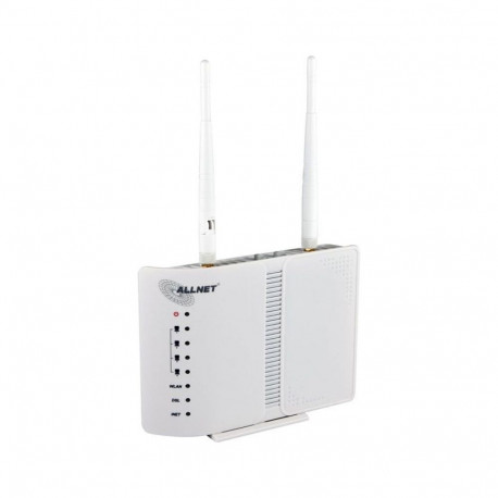 ALLNET ruuter ADSL2+ koos sildmodemi ja WLAN-pääsupunktiga ALL-WR02400N