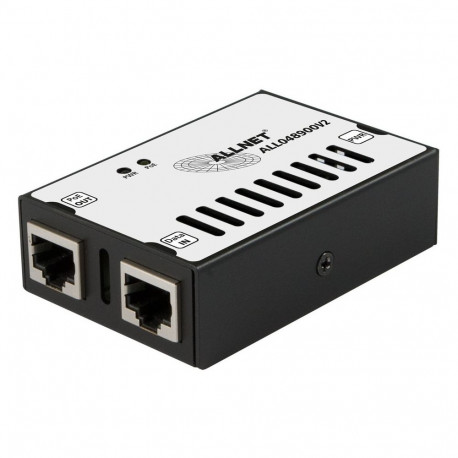 "Z ALLNET PoE Injektor Gigabit / PoE & PoE+ & PoE & LT PoE (15,4W/30W/60W/90W) / Metallgehäuse / ALL