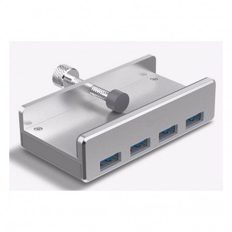 Z ALLNET USB 3.0 4-pordiline klambriga jaotur ALL-USB3-HUB-4-CLIP must