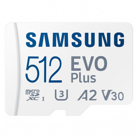 "CARD 512GB Samsung EVO PLUS microsdxc UHS-I U3 inkl. SD Adapter"