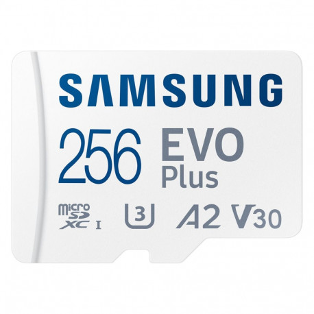 "CARD 256GB Samsung Evo Plus microsdxc UHS-I U3 inkl. SD Adapter"