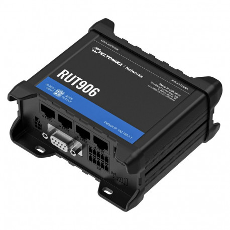 Teltonika ruuter RUT906 tööstuslik topelt-SIM LTE Wifi