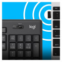 "Logitech MK295 Silent Wireless Combo Graphite QWERTY US"