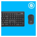 "Logitech MK295 Silent Wireless Combo Graphite QWERTY US"