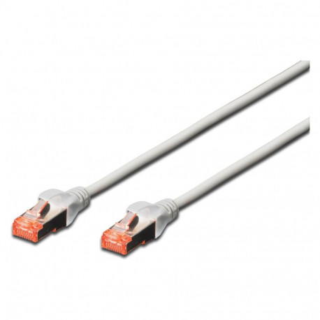 "Digitus Patchkabel CAT6 RJ45 S/FTP AWG 27/7 10m Grau"