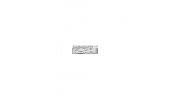 Logitech K120 oem USB valge QWERTZ DE