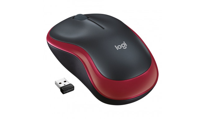 Logitech M185 juhtmevaba punane