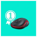 "Logitech M185 Wireless red"
