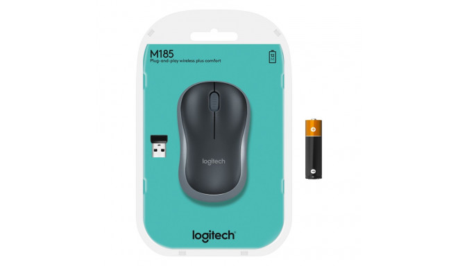 Logitech hiir M185 juhtmevaba, sinine