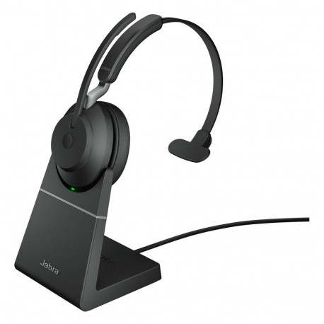 Jabra Evolve2 65 Mono UC + laadimisalus + Link 380a, must