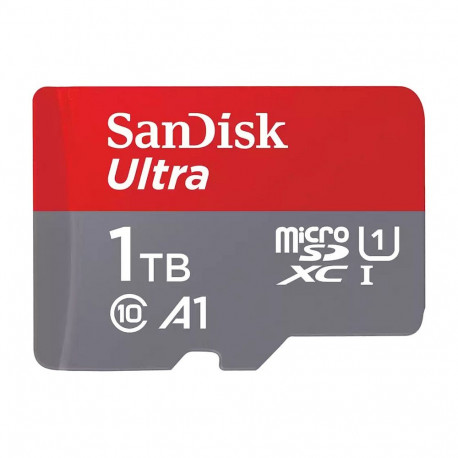 Sandisk Ultra 1TB microsdxc 150MB/s mälukaart + adapter