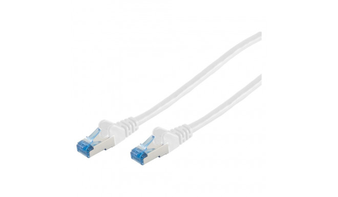 "Patchkabel CAT6a RJ45 S/FTP PiMF 15m Weiß"