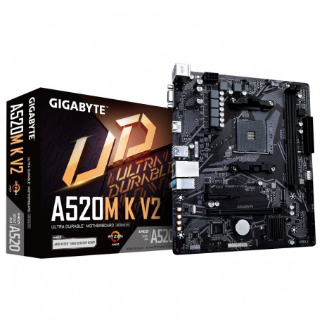 "AM4 Gigabyte A520M K V2 mATX D4"