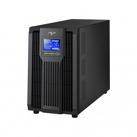 FSP Champ 3K tornkorpuses online UPS 3000VA 2700W USB RS-232 4xIEC