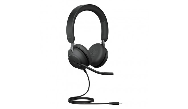 Jabra stereokõrvaklapid Evolve2 40 SE MS, kõrvapealsed