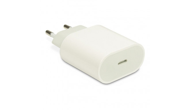 "Charger USB-C 20W Quick Charge White INTER-TECH PD-1020"