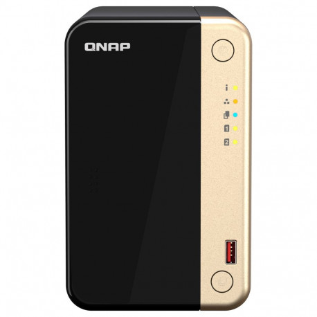 2 pesaga QNAP TS-264-8G Intel Celeron 8 GHz neljatuumaline