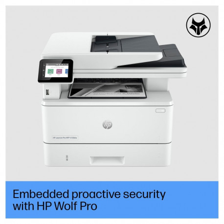 "HP LaserJet Pro MFP 4102DW S/W-Laserdrucker 3in1 40S.Min/ A4 LAN WLAN ADF Duplex"