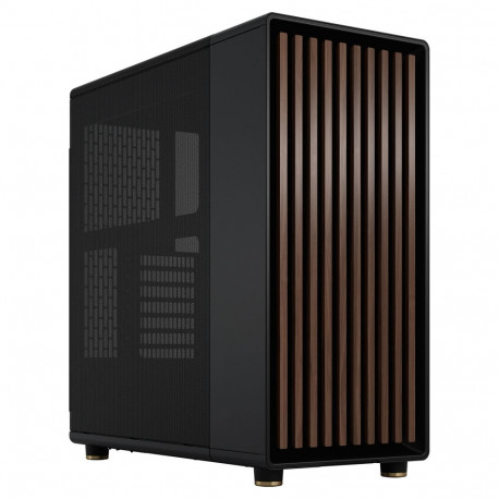 "Midi Fractal Design North Charcoal Black Mesh Window"
