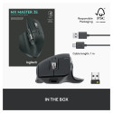 Logitech hiir Master Series MX MASTER 3S ergonoomiline, grafiit