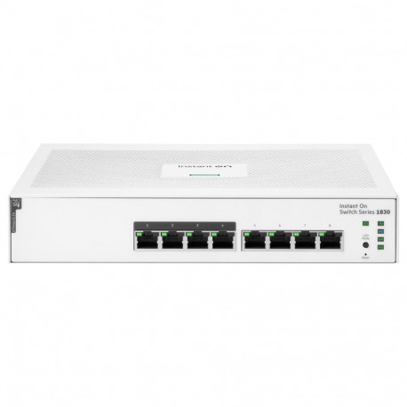 8P HP Enterprise Aruba Instant On 1830 8G PoE+ (65W) kommutaator