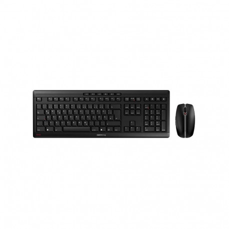 Cherry Stream Desktop RF juhtmevaba must klaviatuuri ja hiire komplekt QWERTZ DE