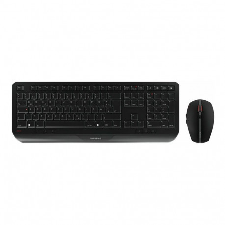 "Cherry Tastatur und Maus Set Gentix Desktop JD-7000DE-2 black QWERTZ DE"