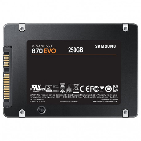 "2.5"" 250GB Samsung 870 EVO retail"