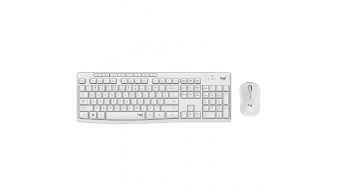 "Logitech MK295 Silent Wireless Combo white QWERTZ DE"