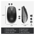 "Logitech M190 optisch wireless Grey"
