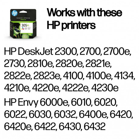 "HP Tinte 305XL 3YM63AE Color (Cyan/Magenta/Gelb)"