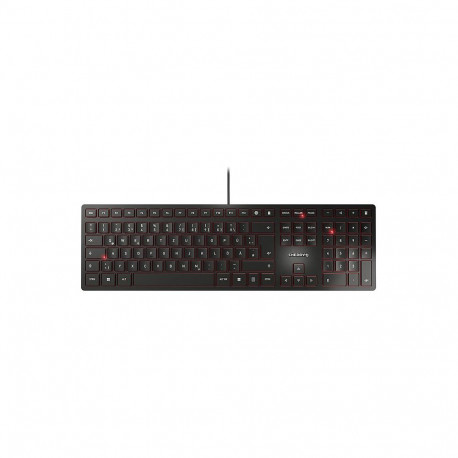Cherry KC 6000 Slim must USB QWERTZ DE